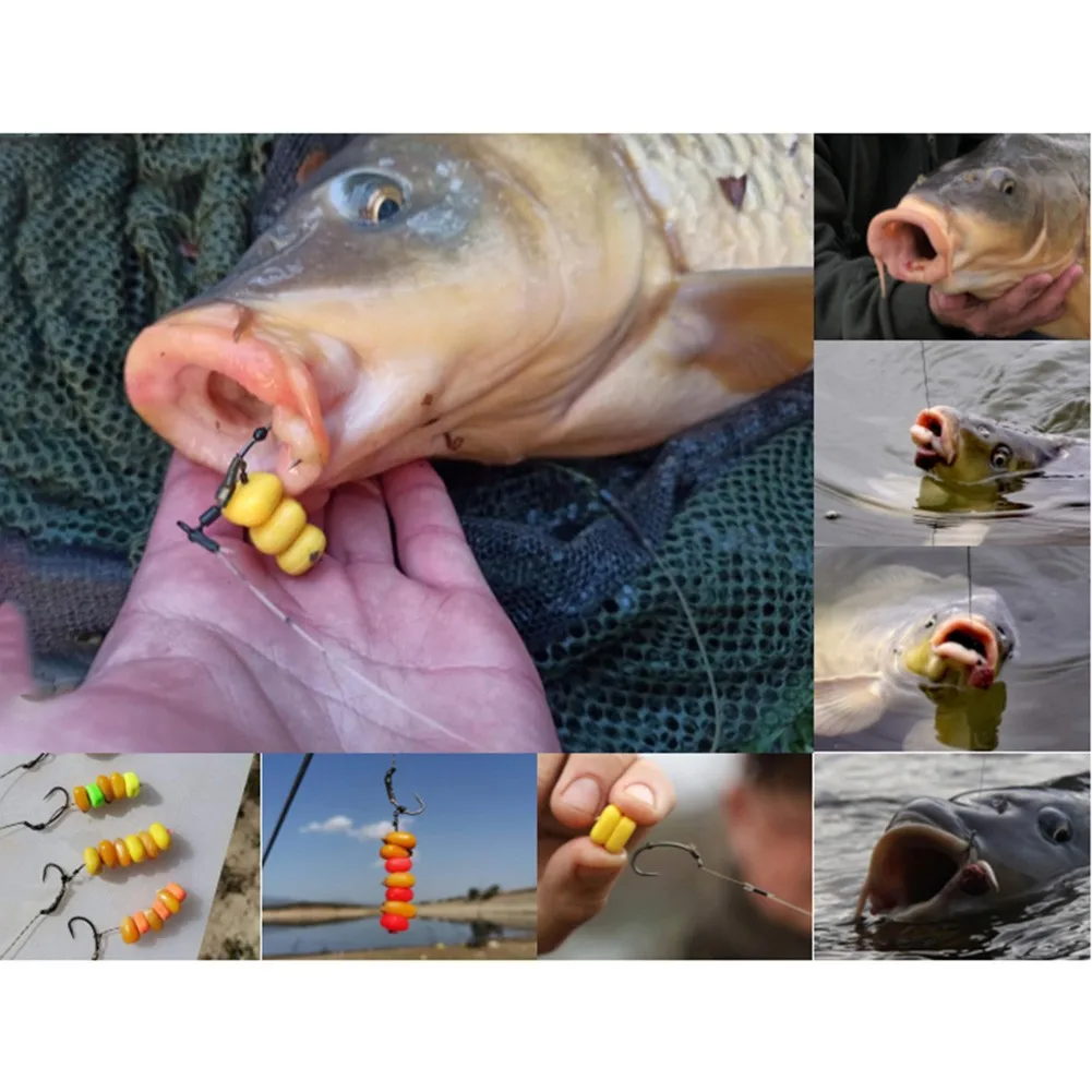 

Soft Artificial Fishing Corns 20/30/50Pcs Fake Floating Corns Sweet Smell Plastic Grass Carp Bait Artificial Fishing Accessories
