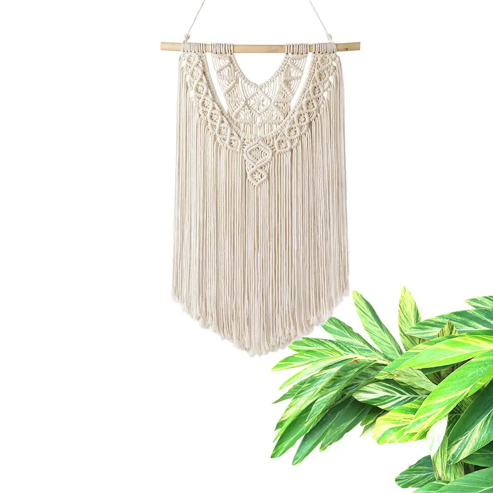 Макраме Настенный декор бохо шик Богемный стиль тканые украшения дома для