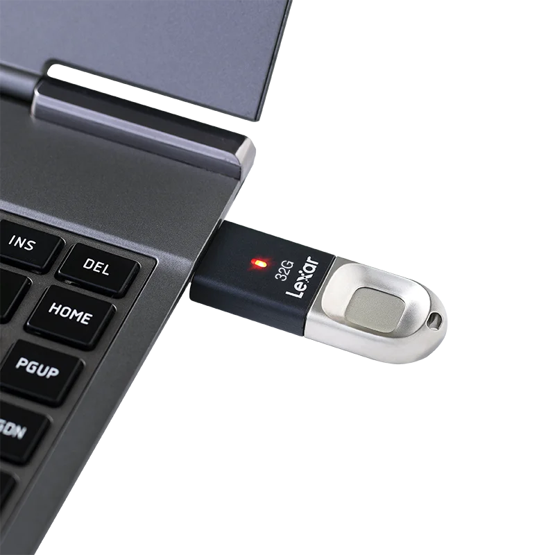 Lexar 32 ГБ 64 128 г USB3.0 U диск F35 Скорость чтения 150 МБ/с. металл отпечатков пальцев