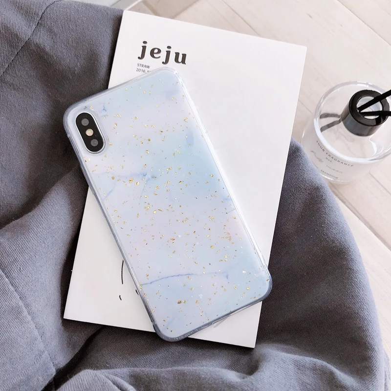 Блестящий блестящий золотой фольгой акварельный мрамор Радуга из мягкого