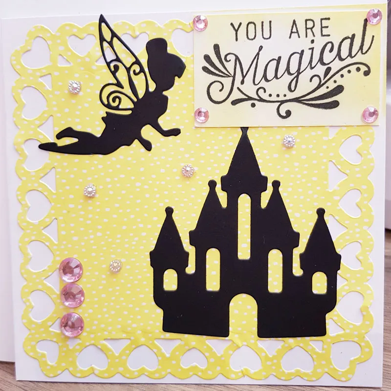 Необычное создание вырубные штампы сказочный сад искусственная бумага сделай