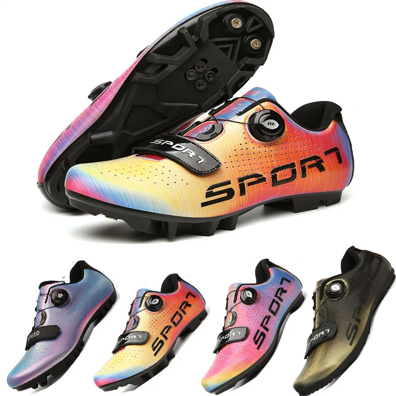 

Кроссовки для горного велосипеда, дышащие, самоблокирующиеся, для мужчин и женщин