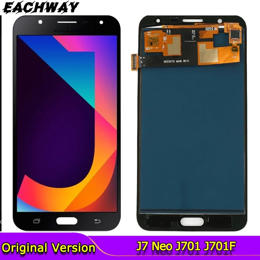 

ЖК-дисплей с дигитайзером для Samsung Galaxy J7 neo J701 J701M J701MT