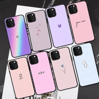 simple pattern solid color background phone case for iphone 13 11 8 7 6 6s plus x xs max 5 5s se 2020 xr 11 pro diy funda