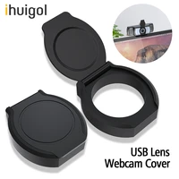 ihuigol webcam lens cap protective cover for mac laptops pc computer desktop plastic dustproof universal privacy shutter len cap