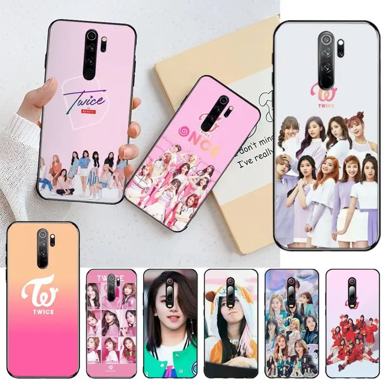 PENGHUWAN дважды Мина Momo Kpop пользовательские фото мягкий чехол для телефона Redmi Note 8 8A 7
