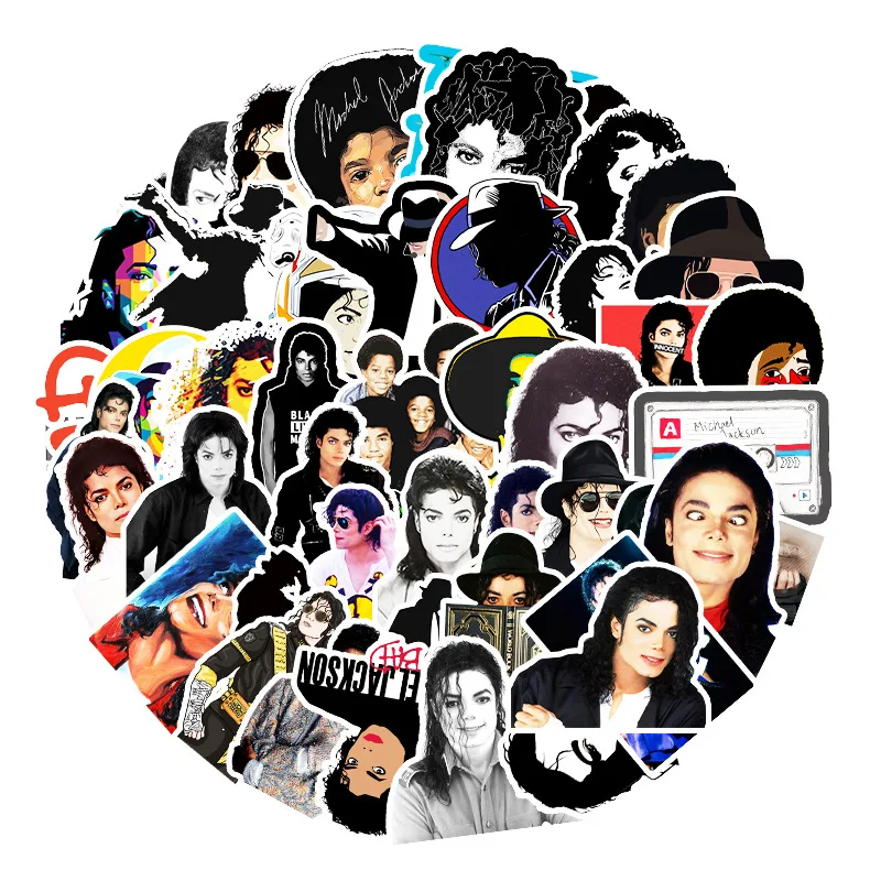 

Free Shipping, Michael Jackson Graffiti Stickers Luggage Suitcase Suitcase Car Tablet Refrigerator Decoration, Wholesale Price