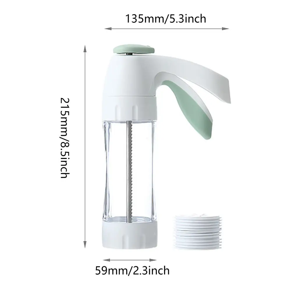 

Electric Cookie Decorating Tool Cookie Press Kit Gun Machine With 12 Molds 4 Pastry Piping Nozzles Biscuit Maker Bake Tools