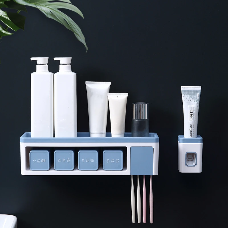 Простой держатель для зубных щеток пыленепроницаемый простой в установке