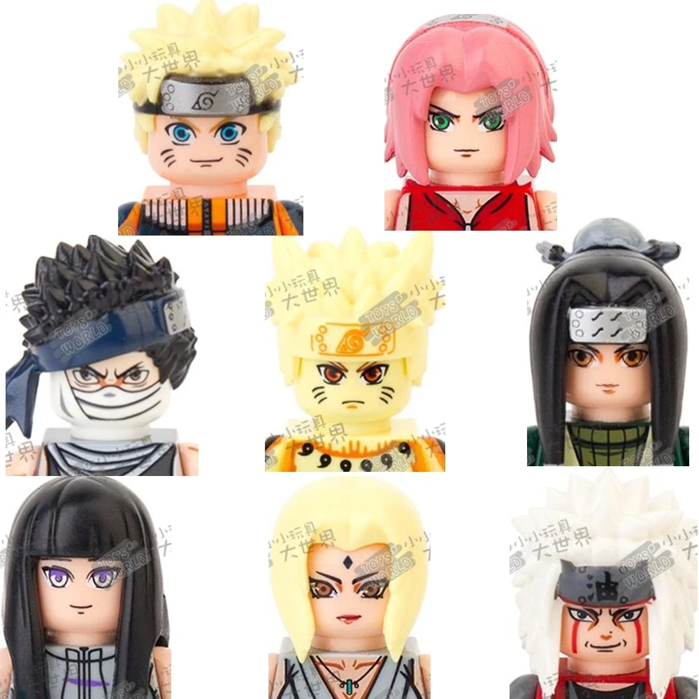 8 шт. фигурки Jpanese Anime Mini Man Лидер продаж новые кубики wm | Игрушки и хобби