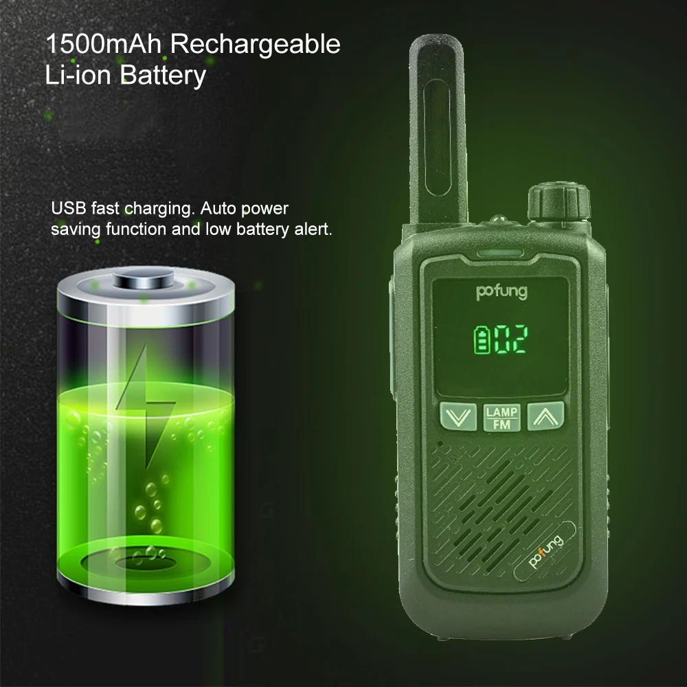 F17 2 шт Мини иди и болтай Walkie Talkie “иди 22CH Портативный Карманный приемопередатчик
