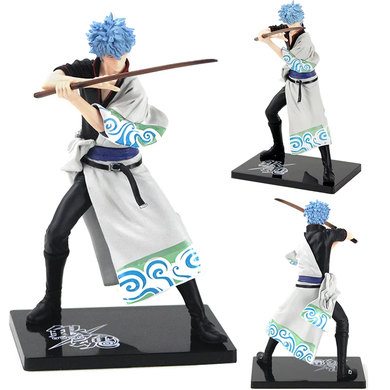18 см аниме гинтама Серебряная душа Sakata Gintoki Banpresto DX Vol.1 фигурка из ПВХ