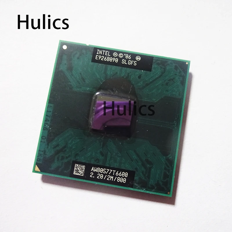 Процессор Hulics оригинальный T6400 T6500 T6570 T6600 T7100 T7200 T7250 T7300 P7350 P7450 T7500 | Компьютеры и