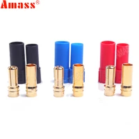 9 pair amass xt150 connector adapter male female plug 6mm gold banana bullet plug