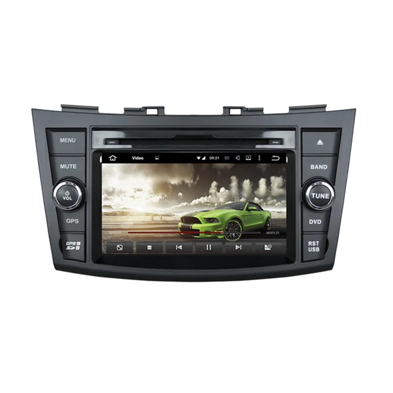 KLYDE 7 &quot2 Din Android 9 0 Автомобильная магнитола 8 ядерный для Suzuki SWIFT 2011-2012