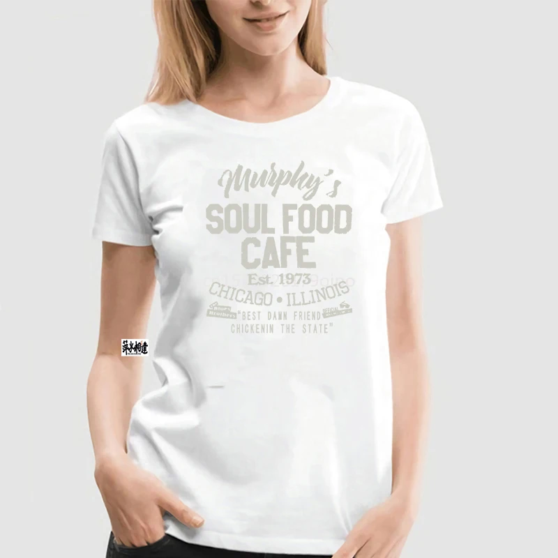 Забавная Мужская футболка новинка The Bluetooth Brothers-Soul Food Cafe | Женская одежда
