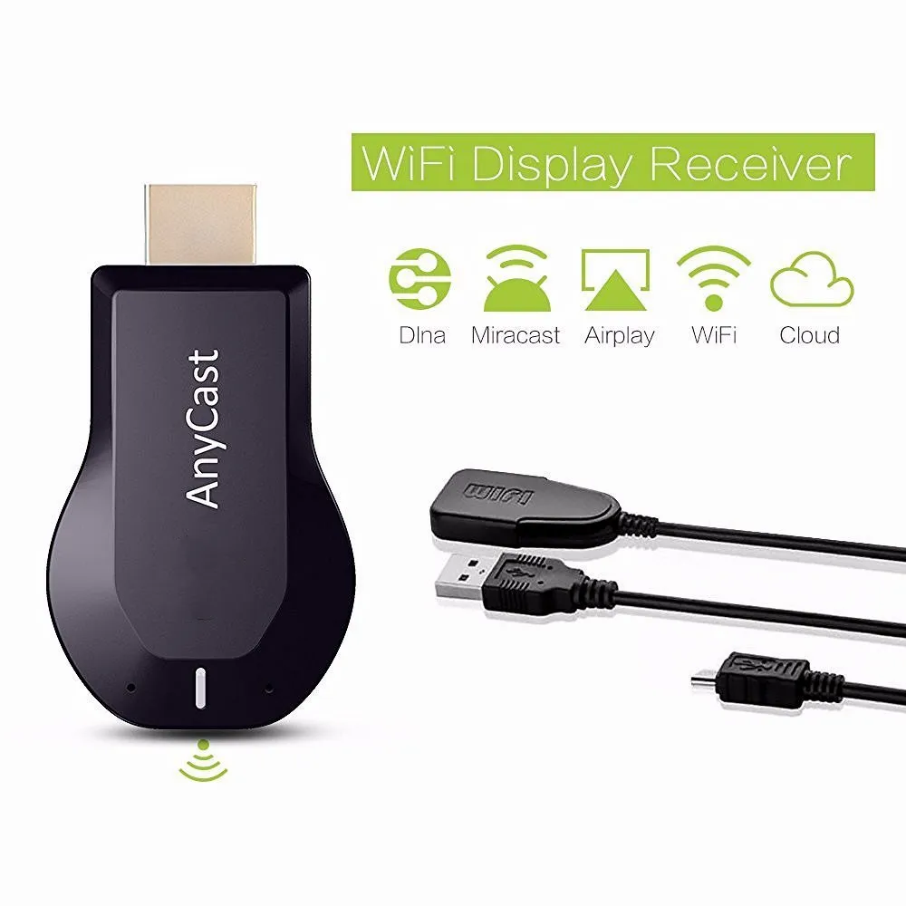 Wi Fi адаптер для телевизора 1080P DLNA Miracast Airplay AnyCast M2 Plus|SmartTV-стики и тюнеры| |