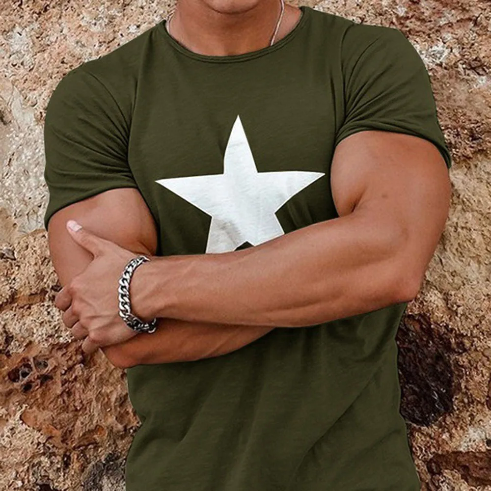 2020 футболки с принтом звезд летние унисекс круглым вырезом и коротким рукавом