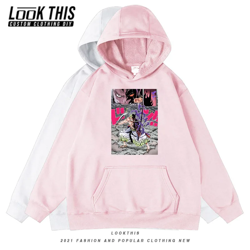 

Oversized Hoodie ONE PIECE Anime Sweatshirt Hooded Anime Teens Clothes Hoodies 2021 Children's Clothing Boys Kid Hood Pullover
