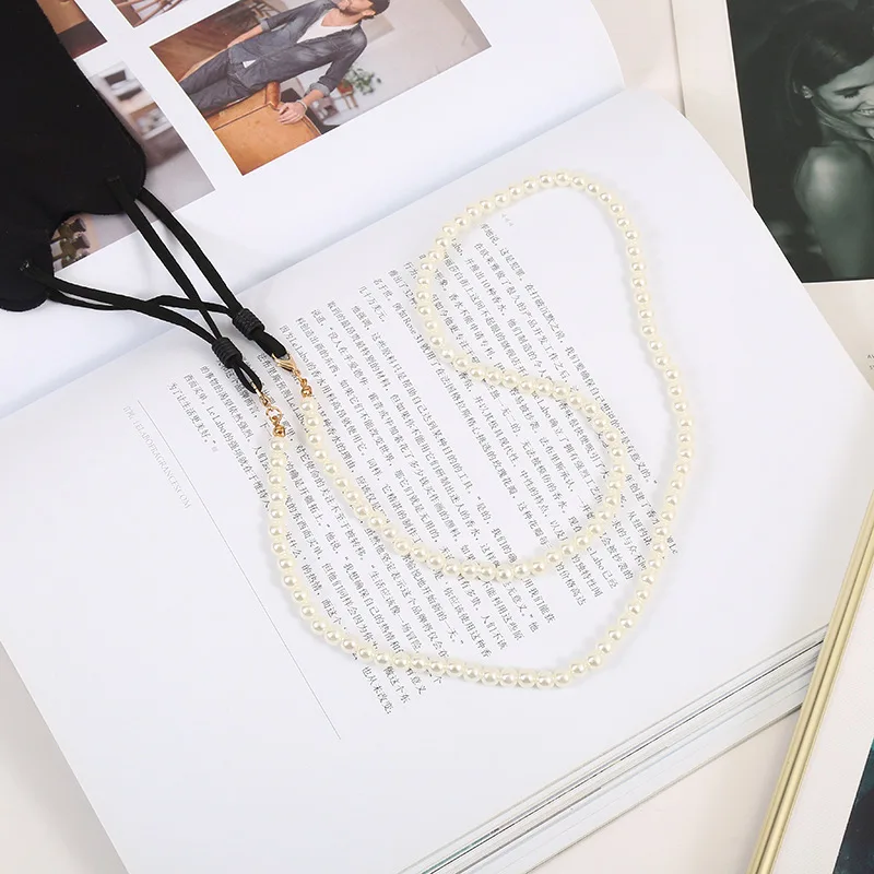 

2021 Chic Pearl Beads mask chain anti-slip mask chain holder lanyard accessories