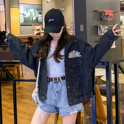 ВИНТАЖНАЯ ДЖИНСОВАЯ КУРТКА ZQLZ для женщин новинка 2020 свободная джинсовая куртка с