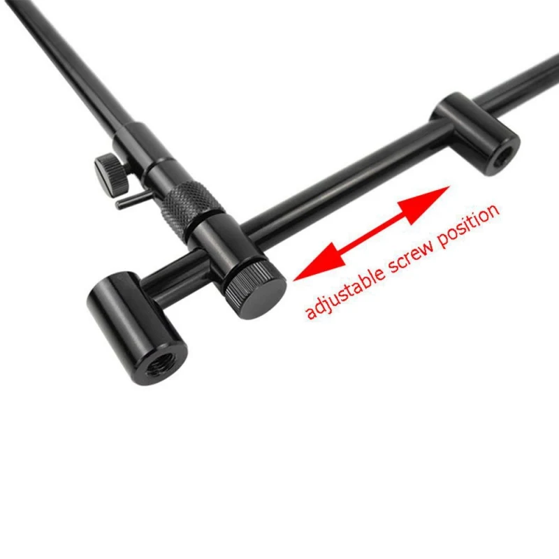 

Aluminium Alloy Fishing Rod Stand Holder Windproof Anti Falling Snag Bar Connector For Bite Alarm Carp Fishing Supplies Bracket