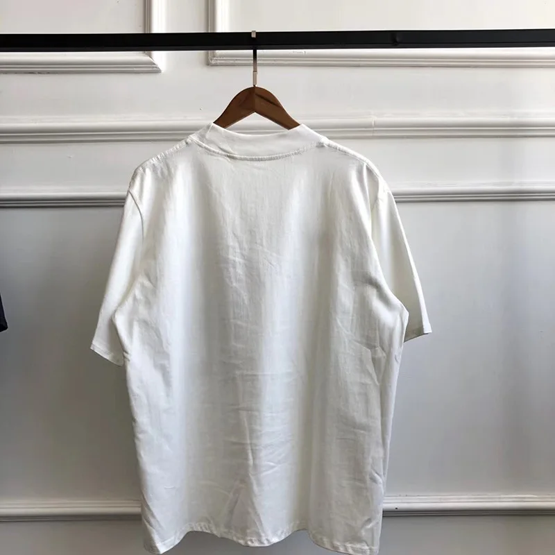 

Kanye New Street hip hop Vintage loose letter print short sleeve T-shirt