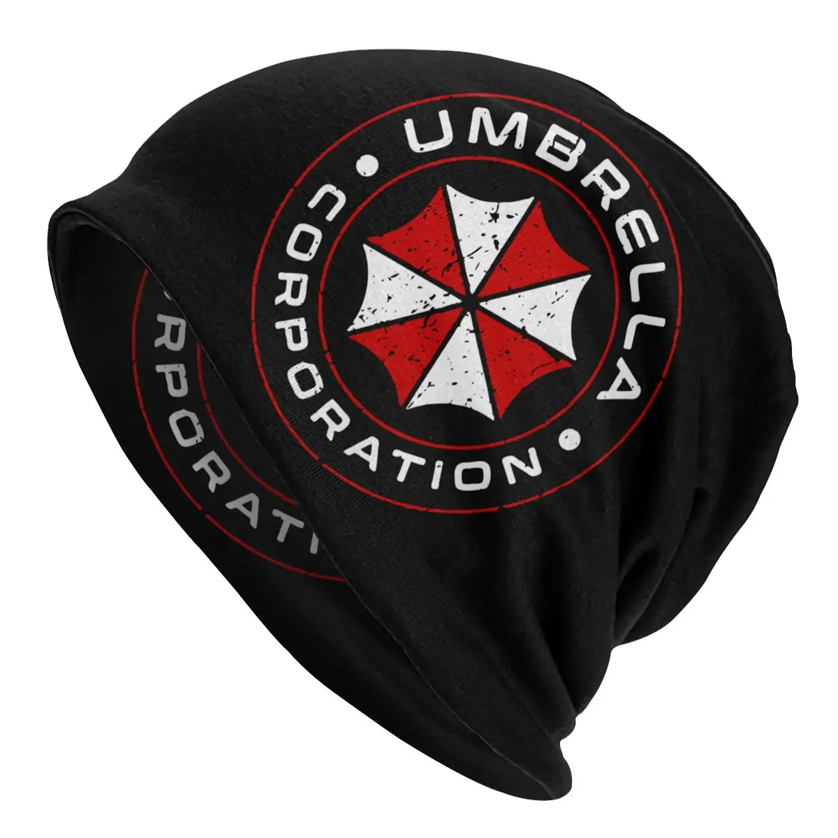 

Umbrella Corporation Corp Bonnet Hat Casual Autumn Winter Ski Skullies Beanies Hats Men Women Knit Hat Warm Dual-use Unisex Cap