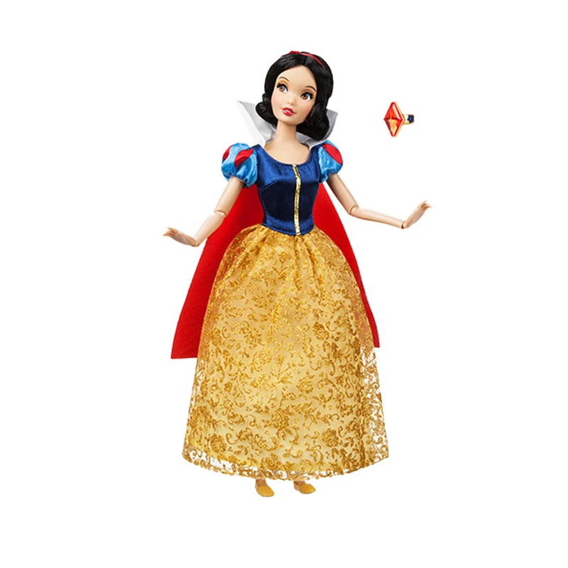 Оригинальная Классическая кукла Принцессы Disney Store Белоснежка с кольцом фигурка-12