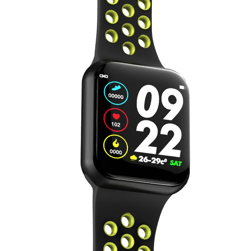 Мужские часы F8 IP67 с пульсометром фитнес браслет функцией браслета не apple watch