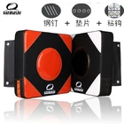 Тхэквондо, карате, тяжелый тренировочный фокус, мишень, кикбоксинг, муай тай крыло, Tsun, прямой удар, фотомишень, белый, оранжевый