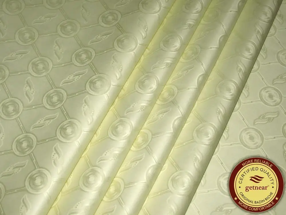 10 ярдов Bazin Riche ткань похожая на Getzner Австрия качественная морская парча Damask Abaya