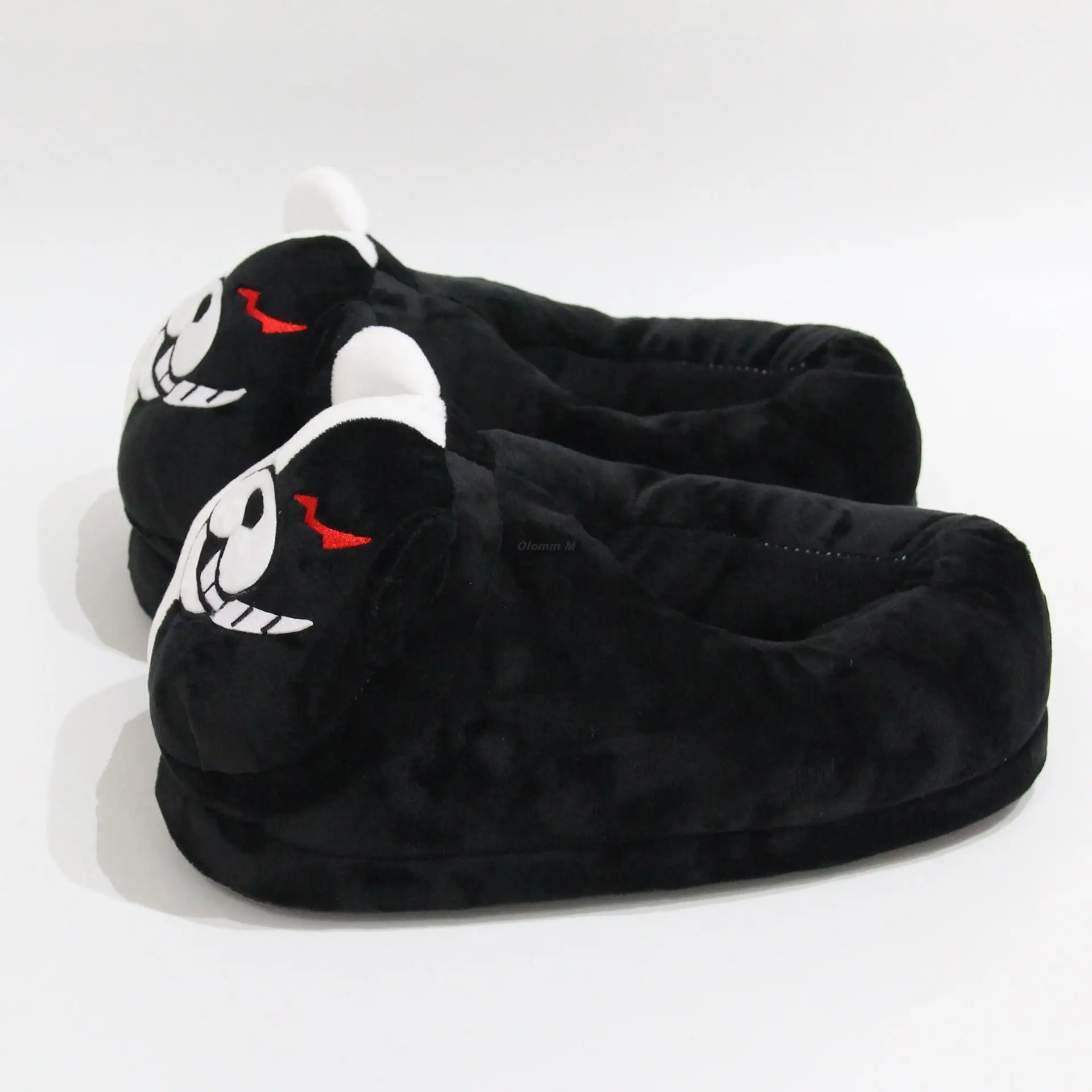 

2022 Cartoon Bear Home Slippers for Male Female Fun Chunky Fuzzy Shoes Slides Man Fluffy Warmth Fur Indoor Slippers Flip Flops