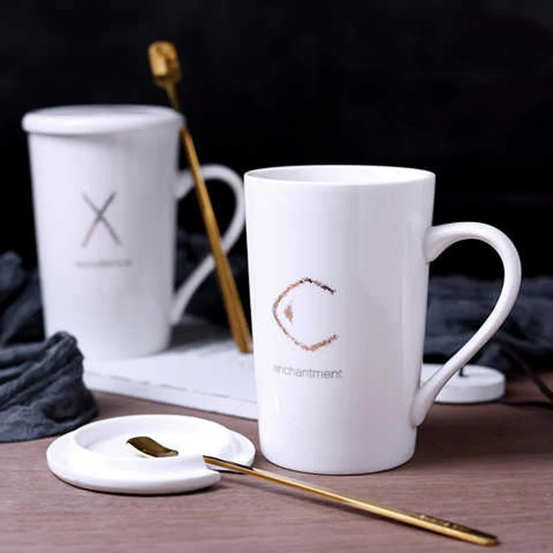 Креативная Ретро керамическая чашка большая емкость кружка для воды простая