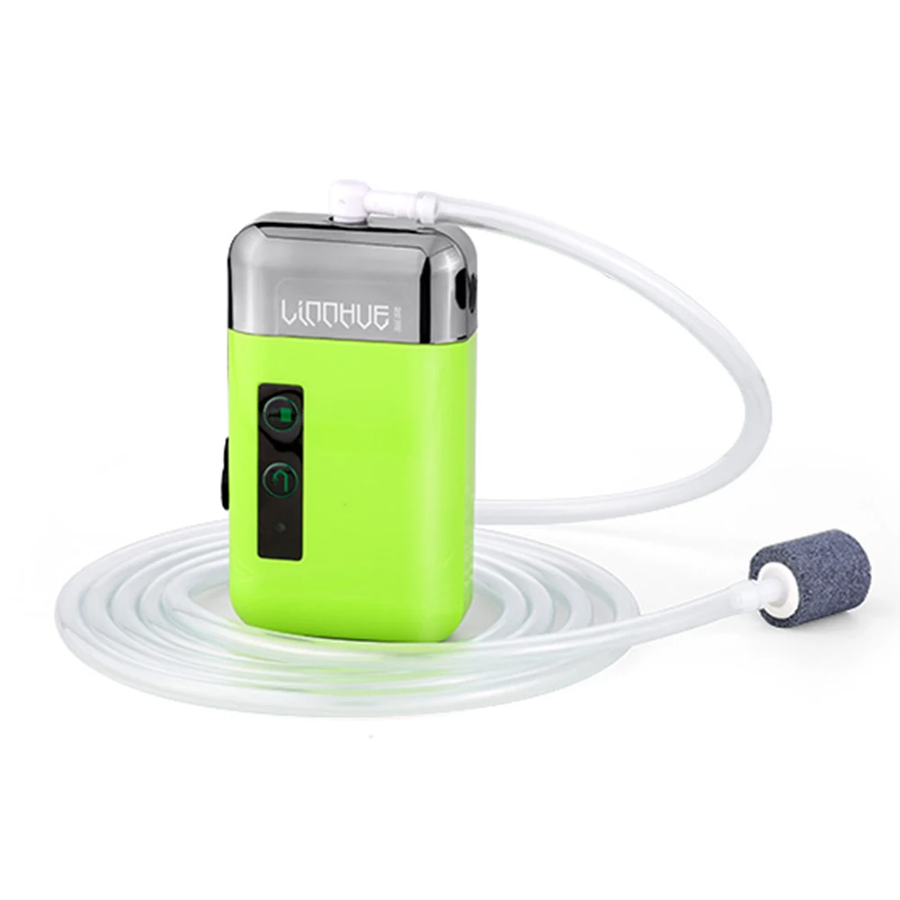 

3 in 1 Portable Smart Fishing Oxygen Water Pump Rechargeable Outdoor Indoor Induction LED Lighting Oxygenation Air Pump
