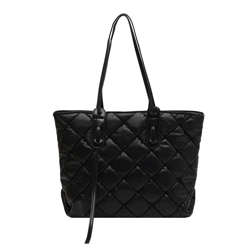 

Fashion Laser Bright Shoulder Bags For Women High Capacity Ladies Top-Handle Bags 2020 Winter Handbags And Purse Female Tote Bag