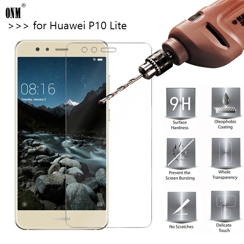 2.5D 0 26 мм 9H Премиум Закаленное стекло для Huawei P10 Lite 5 2 дюйма защита экрана