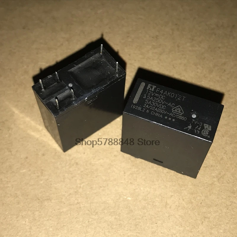 Новые и оригинальные 2 шт. F4AK024T FTR-F4AK024T F4AK024 F4AK012T FTR-F4AK012T F4AK012 12VDC 24VDC 5A