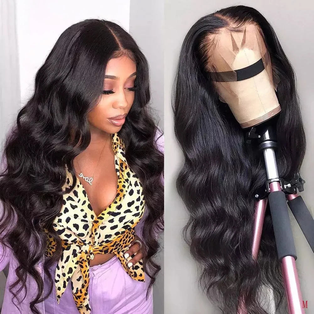 

Middle Part Lace Wig 28inch T Part Body Wave Lace Part Wig 13*1 Remy Indian Body Wave Human Hair Wig Pre Plucked With Baby Hair