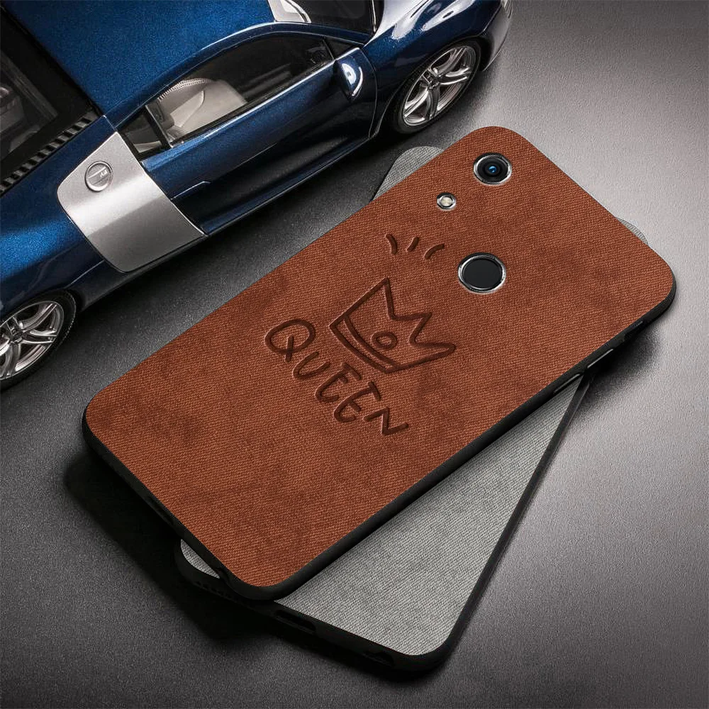 

Texture Cloth Case For Huawei Honor 10i Case Back Cover Honor 10 10X Lite 9 9A 9C 9X 8A 8C 8X Max 30S 30 20S 20 Pro Fundas Hard