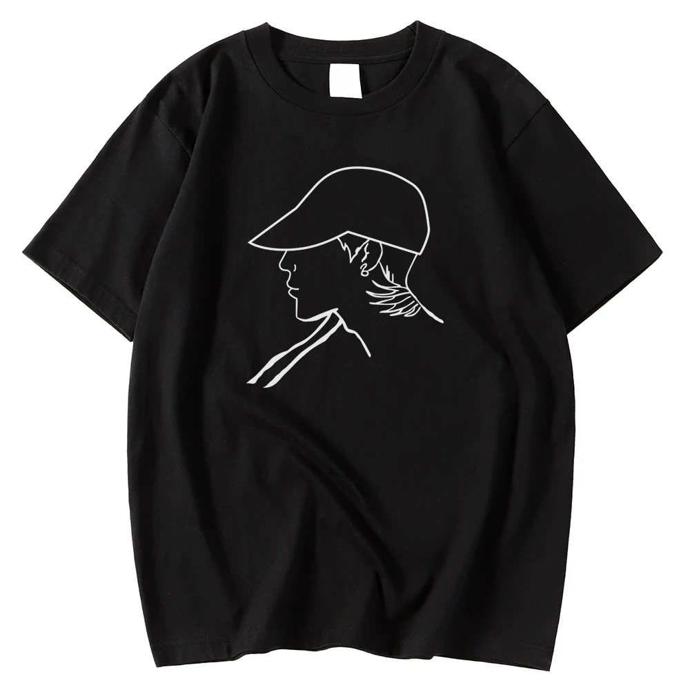 

Casual Short Sleeve Man Tee Shirt Spring Summer T-Shirt Handsome Man Wear Hat Printing Clothes Oversized S-Xxxl T Shirts Male