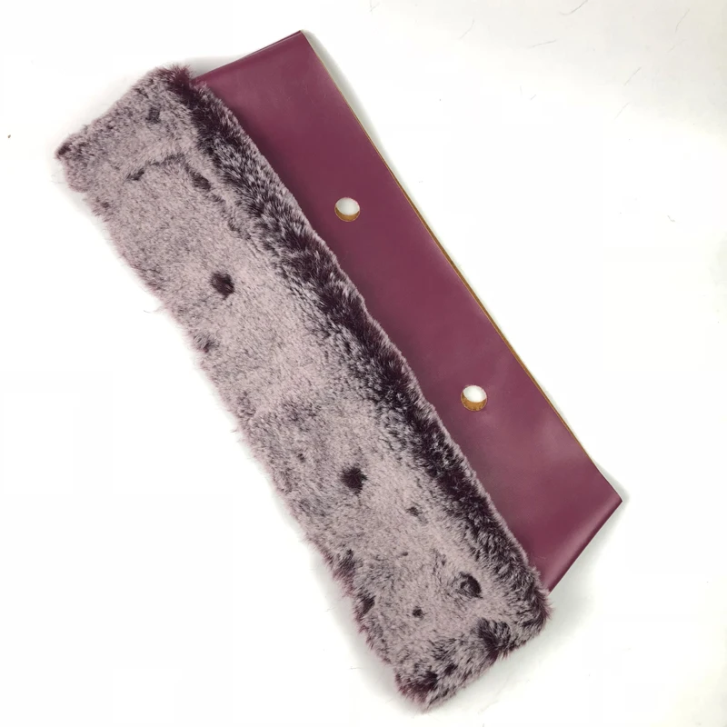 

Термо-сумка Obag, классический мини-размер, плюшевое украшение мех, плюшевая отделка, подходит для женской сумки