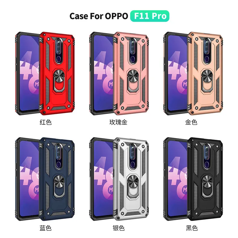 Car Magnetic Case For OPPO A37 A39 A57 A5 A3S A59 F1S A71 A77 F3 A83 F11 Pro R19 F5 R11S Plus R15 R17 Anti Drop Cover |