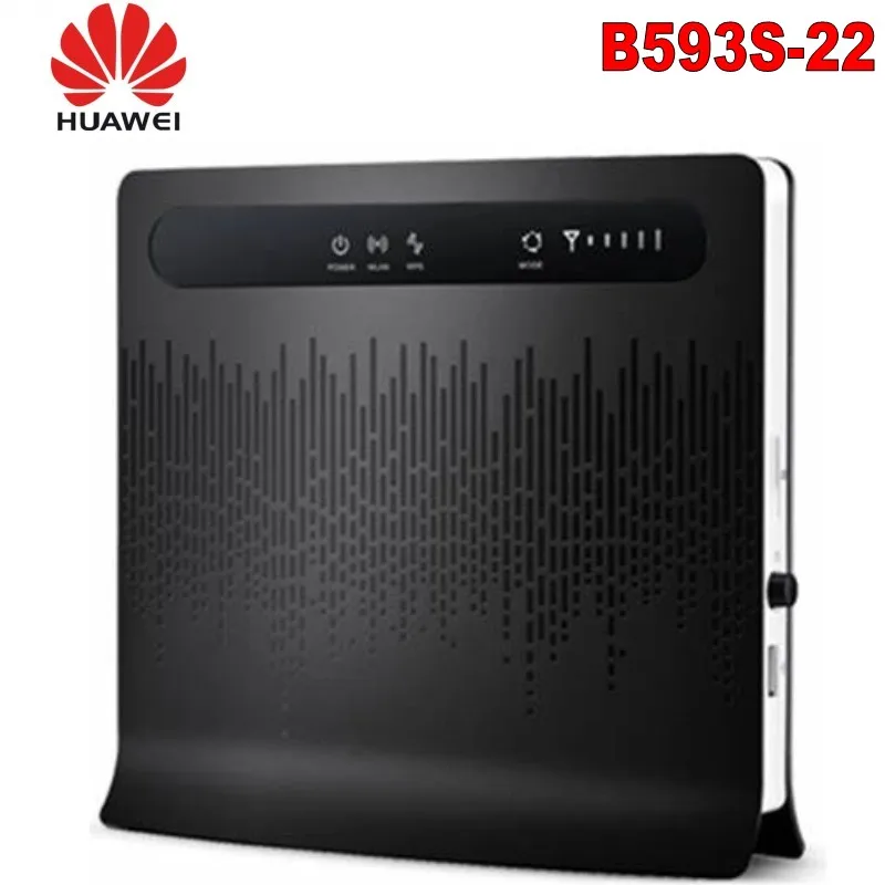HUAWEI B593s-22 4G LTE 150 Мбит/с Cat 4 FDD TDD CPE мобильный беспроводной маршрутизатор + Оригинал