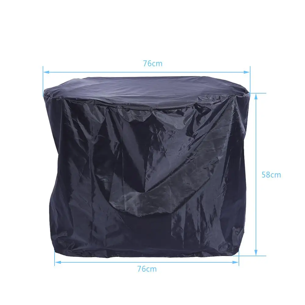 

Outdoor Round BBQ Waterproof Grill Cover Barbecue Covers Dust Rain Protector Hot 58x76cm