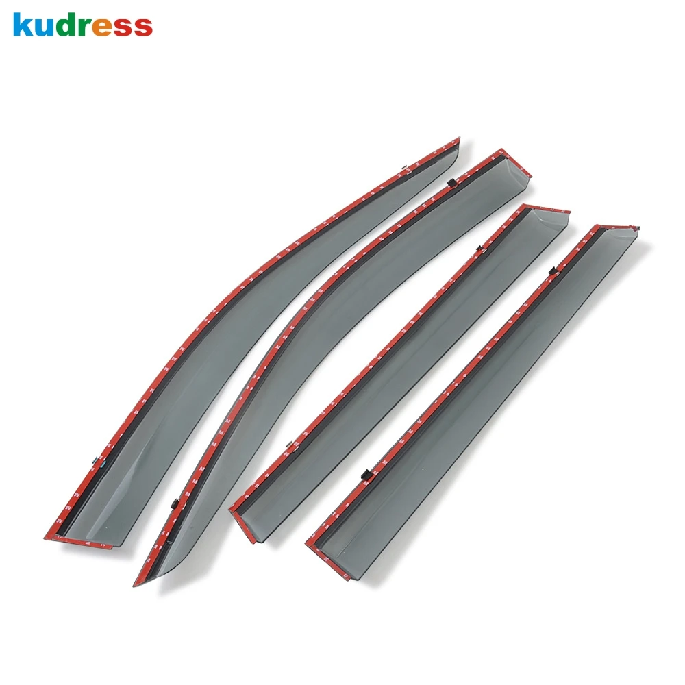 Защитный экран для Jeep Cherokee 2014 2016 дюймов из АБС пластика|door visor|rain window guardsdoor rain deflector