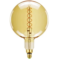 tianfan led bulbs vintage light bulb g200 big globe giant edison bulb 4w 6w 8w dimmable 220v decorative light bulb