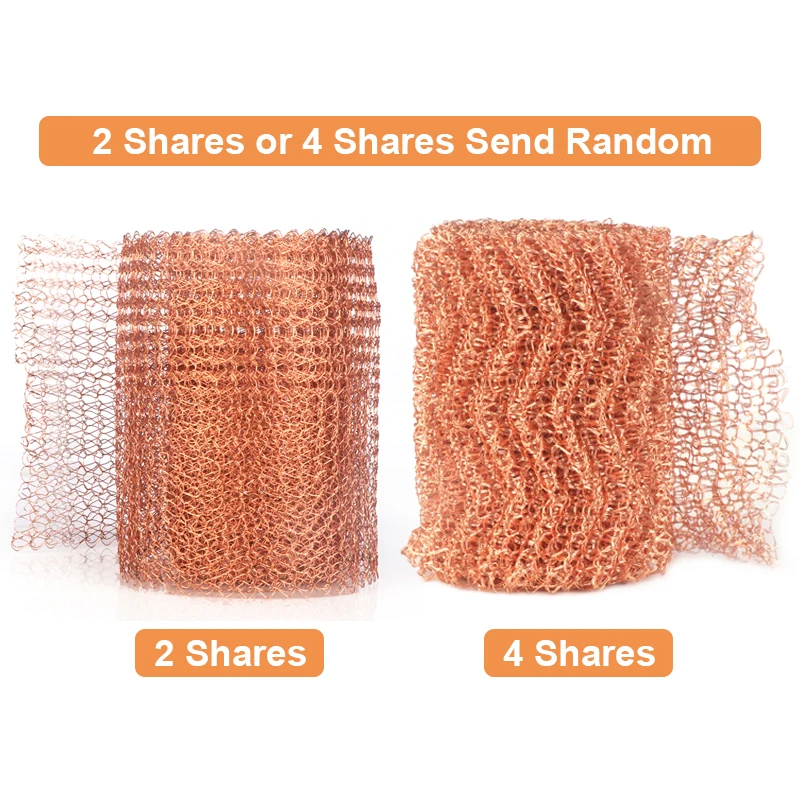 Фильтрующая сетка медная для дистилляции гофрированная шириной 100 мм рефлюкса