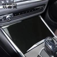 for bmw 3 series g20 g28 interior trim water cup holder central control panel frame decoration cover stickers decals accessories