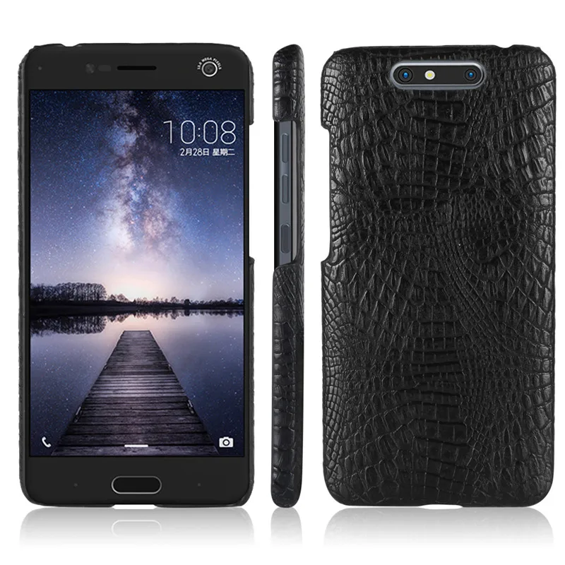 Zte Blade V8 Чехол 5 2 дюймов Роскошный PU кожаный жесткий пластиковый чехол для